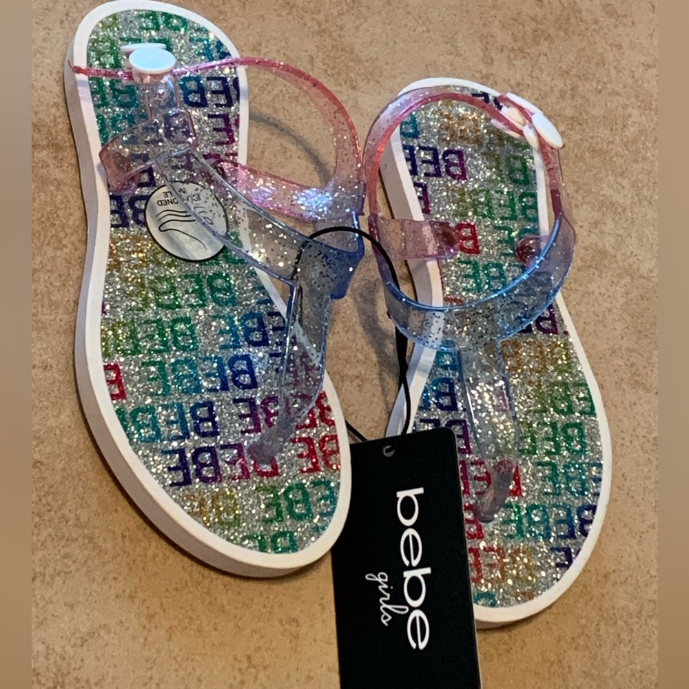 White Rainbow Ombré Sandal. Toddler: 9/10